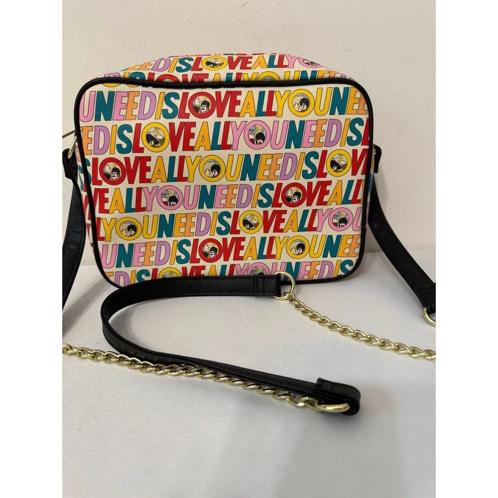 The Beatles Loungefly All You Need Is Love crossbody